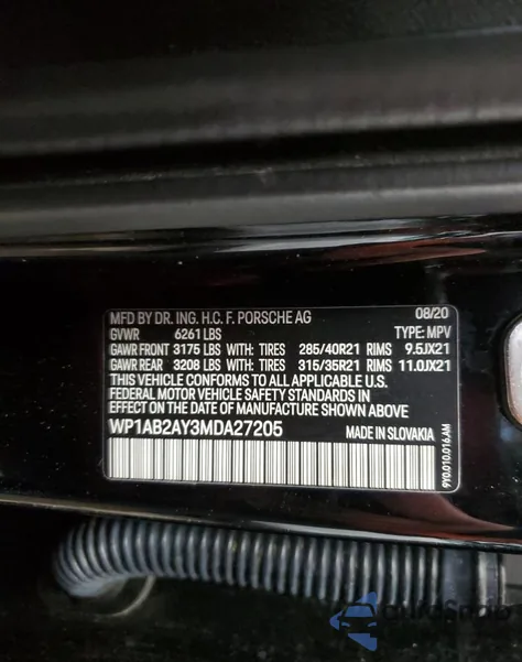 WP1AB2AY3MDA27205